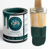 Botanical Line A Deep Forest Green  Forest Rain Clay and Chalk Paint