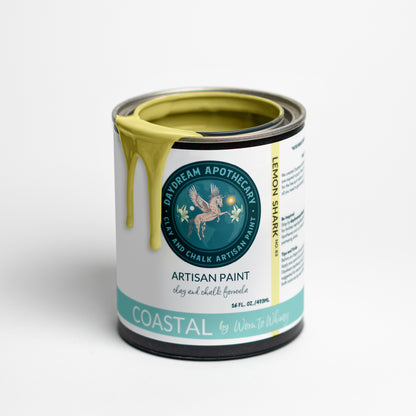 Coastal - Sunny Yellow Lemon Shark Clay and Chalk Paint