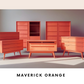 Orange Chalk Paint Clay Paint  Maverick