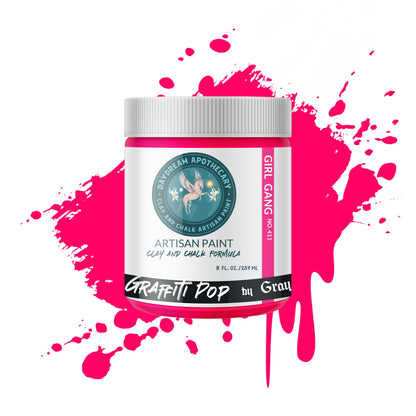 Hot Pink  Chalk Paint Girl Gang - Clay and Chalk  Artisan Paint