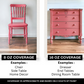 Coastal -  A Vibrant Coral Pink Hibiscus - Clay and Chalk Paint