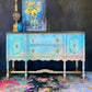 Neon Blue Chalk Paint and Clay Paint  - Four Boys Blue
