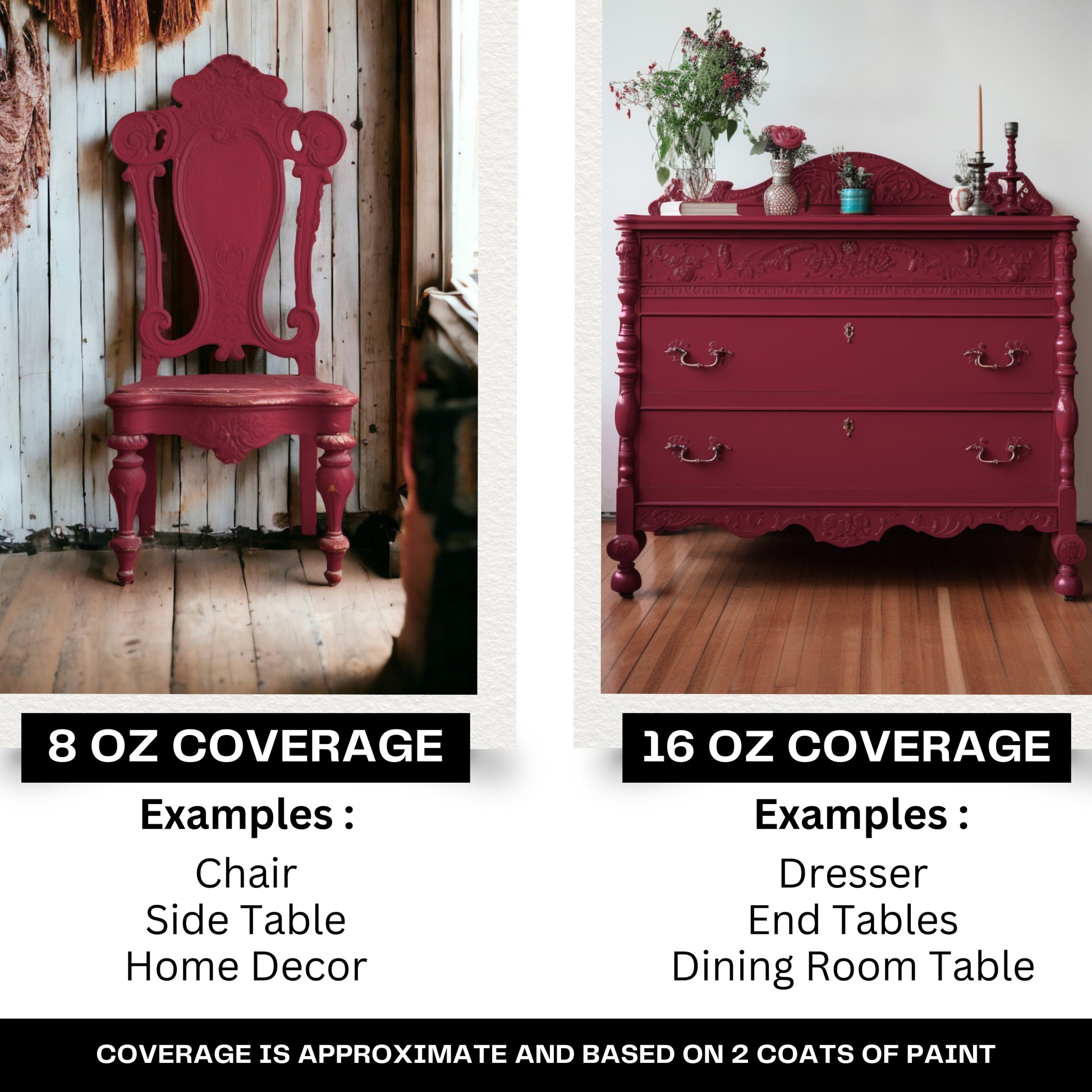 Artisan Burgundy Red Exterior Chalk & Clay Paints: Old World Finishes 16 oz. Pint Artisan Burgundy Red Exterior Chalk & Clay Paints: Old World Finishes 16 oz. Pint