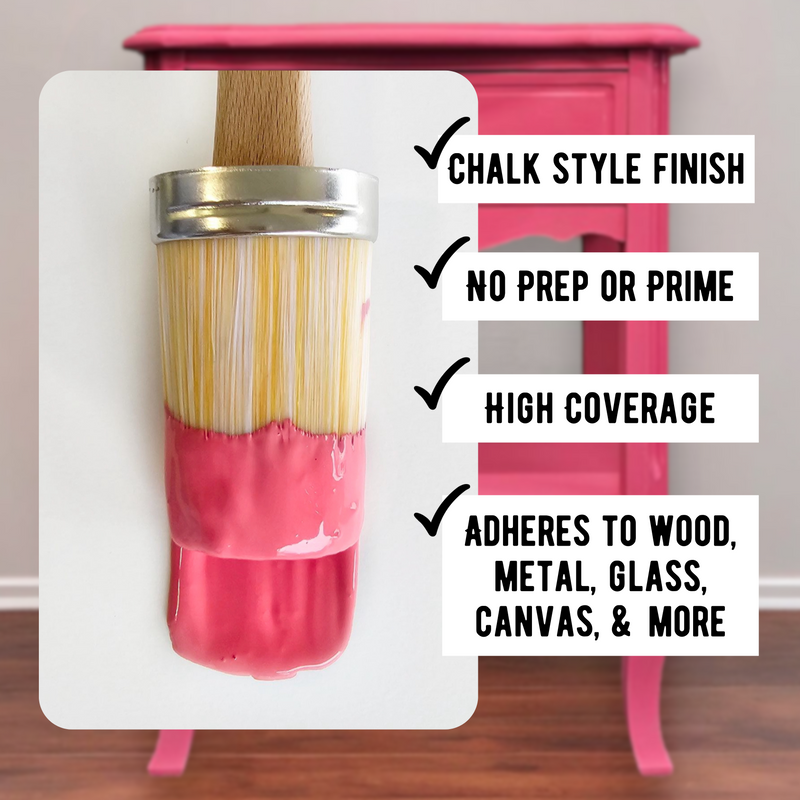 Bright Pink Chalk Paint and Clay Paint  Blooming Lovely