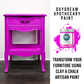 Neon Purple  - Chalk Paint and Clay Paint Hot Damn Violet