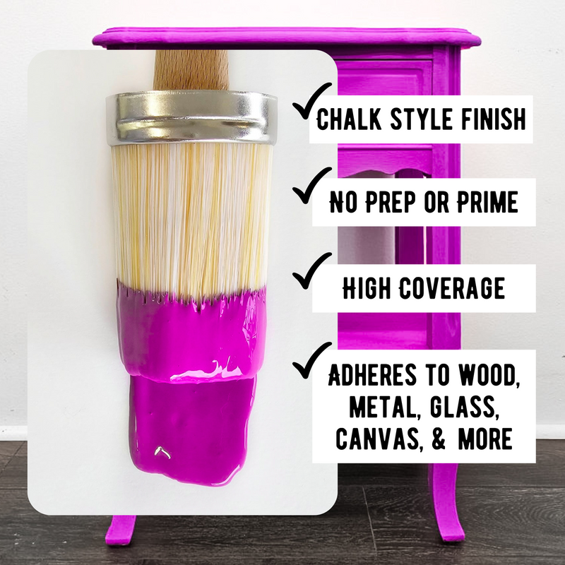 Neon Purple  - Chalk Paint and Clay Paint Hot Damn Violet