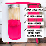 Hot Pink  Chalk Paint Girl Gang - Clay and Chalk  Artisan Paint