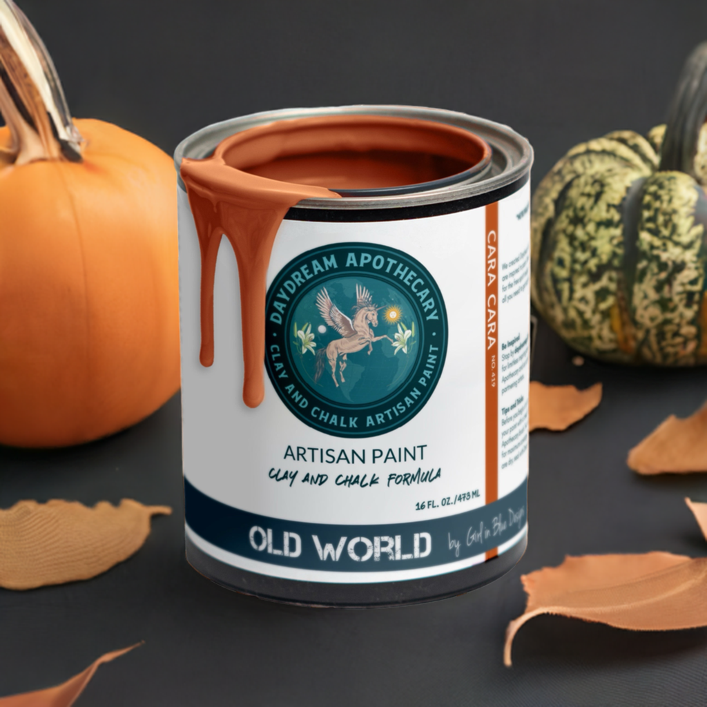 Burnt Orange & Copper Brown Furniture Paints: Old World Chalk