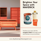 Orange Chalk Paint Clay Paint  Maverick