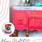 Neon Red Chalk Paint and Clay Paint  Moms Night Out