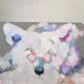 Decoupage Tissue Paper Heart Shaped Glasses "Paint It Like"