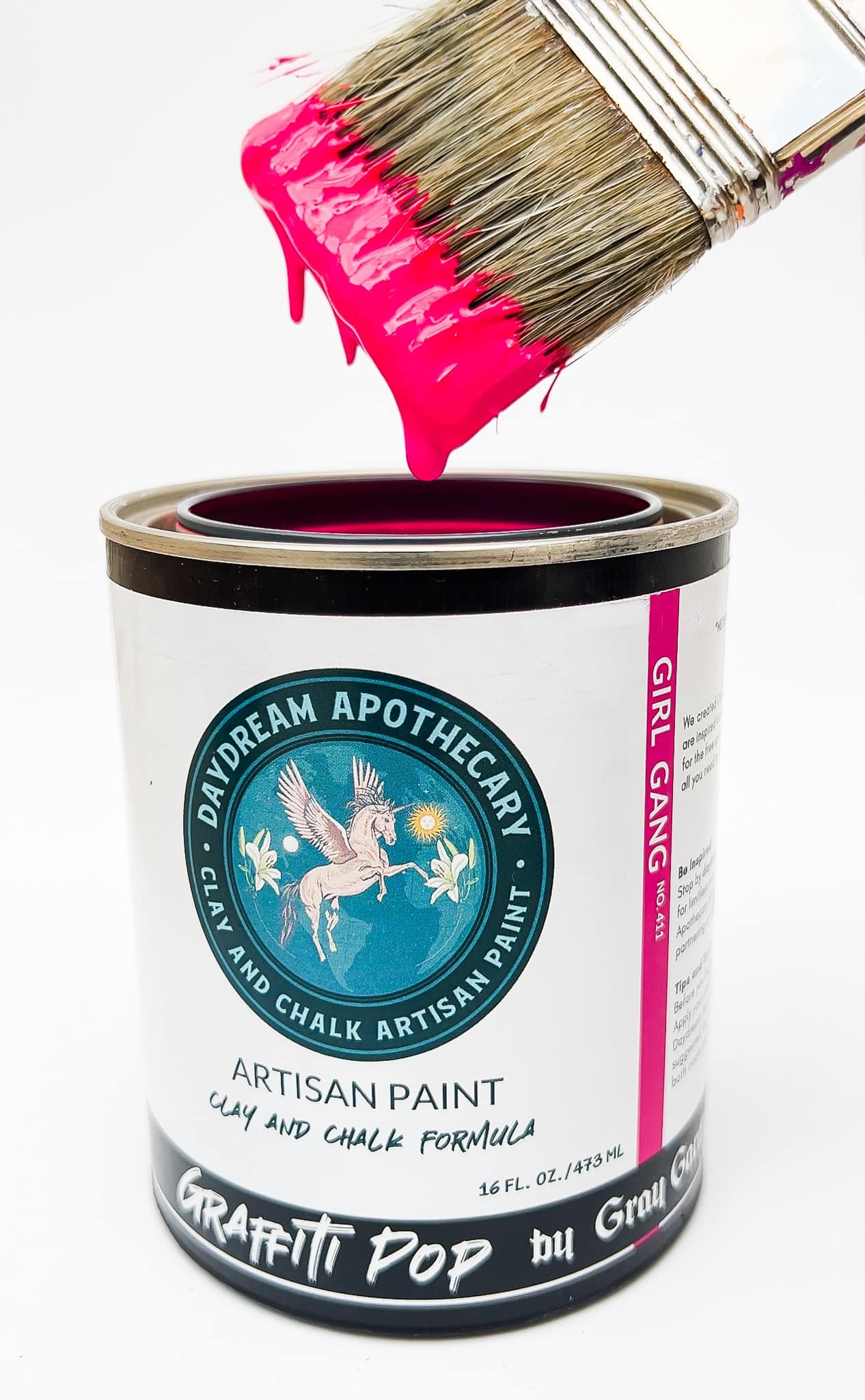 Graffiti Pop Girl Gang Clay and Chalk Artisan Paint Daydream Apothecary