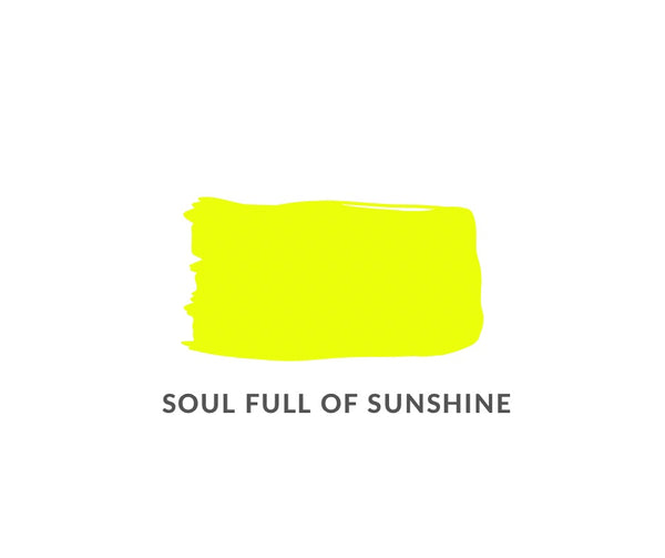 Neon - Soul Full Of Sunshine - Clay and Chalk Paint  || 16 oz. Pint PRE-ORDER