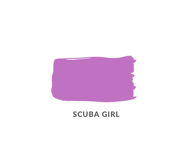 Coastal - Scuba Girl - Clay and Chalk Paint  || 8 oz.