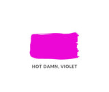 Neon - Hot Damn, Violet - Clay and Chalk Paint  || 8 oz. PRE-ORDER
