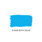 Neon Blue Chalk Paint and Clay Paint  - Four Boys Blue