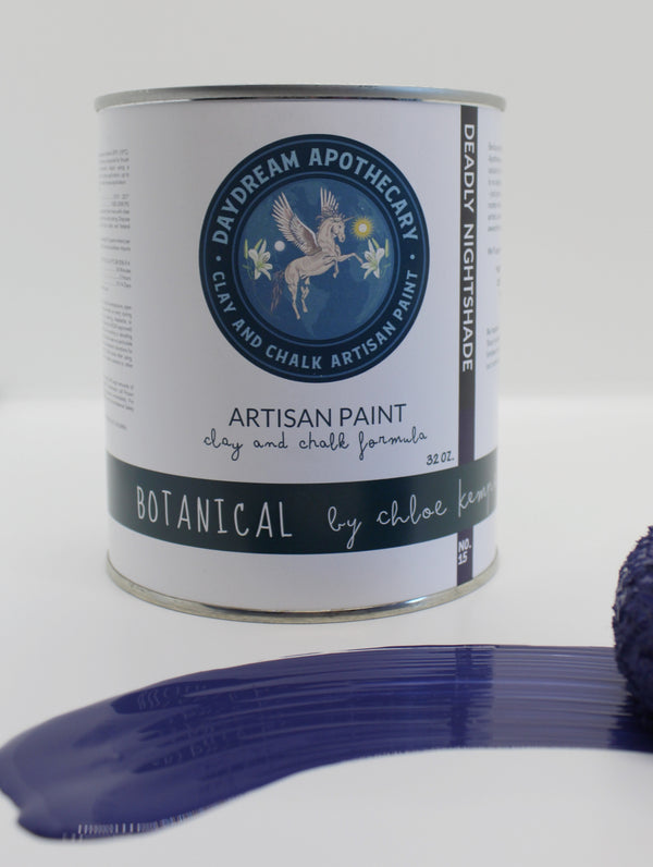 Botanical - Deadly Nightshade - Clay and Chalk Paint || 8 oz.